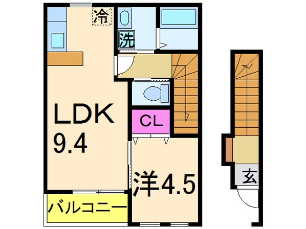 AfectoⅡの物件間取画像